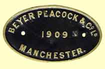 click for 3.6K .jpg image of GNR makers' plate