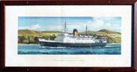 click for 6.6K .jpg image of BR Duke of Lancaster carriage print