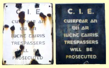 click for 12K .jpg image of CIE trespass