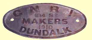 click for 3.7K .jpg image of GNRI tender plate