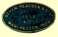 click for 19K .jpg image of GNR makers' plate