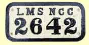 click for 3K .jpg image of LMSNCC wagon plate