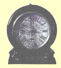 click for 8K .jpg image of MGWR clock