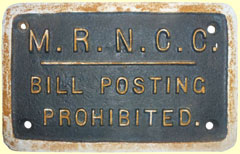 click for 14K .jpg image of MRNCC bill poster enamel