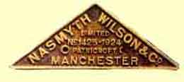 click for 10K .jpg image of GNR makers' plate